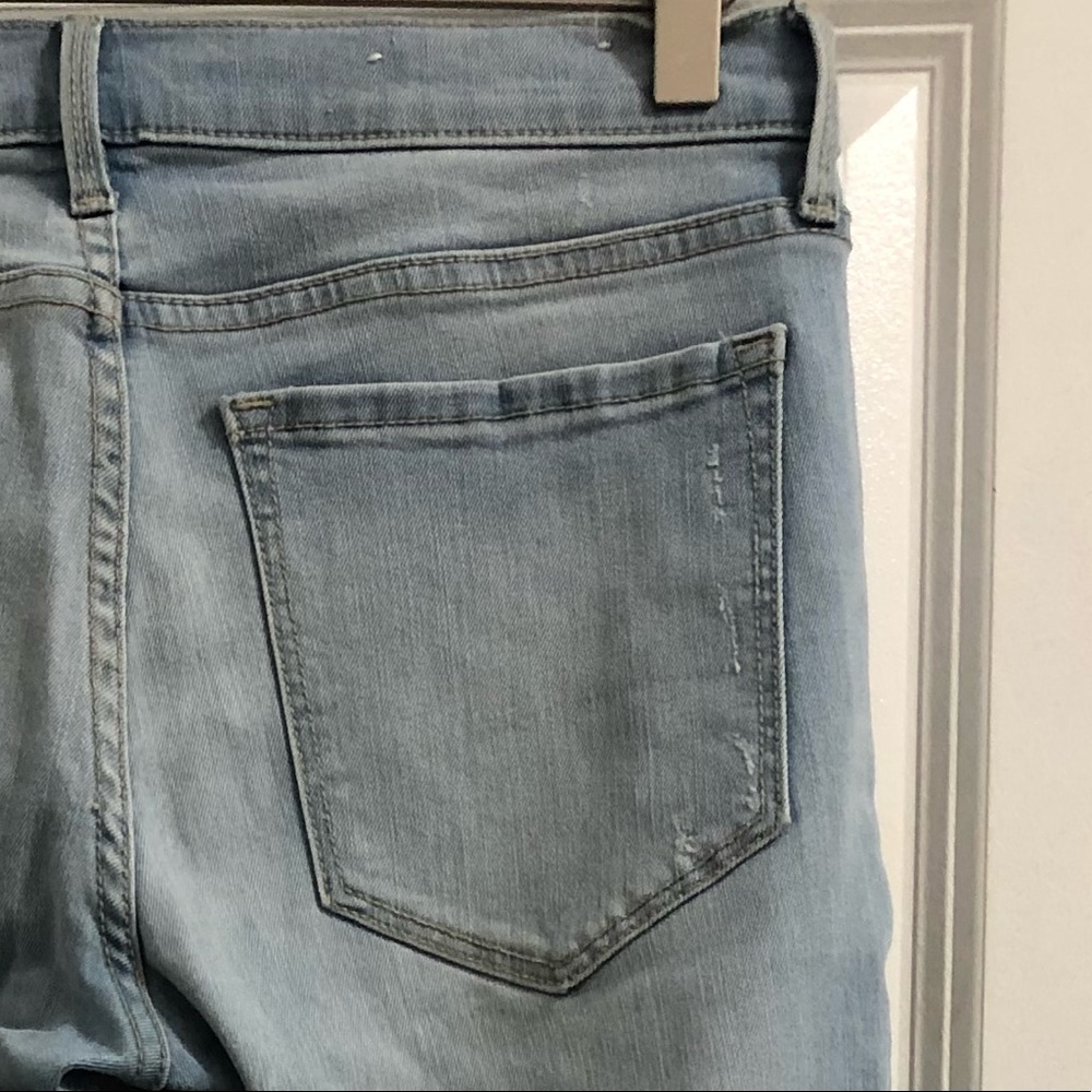 Banana Republic Ripped Skinny Jeans